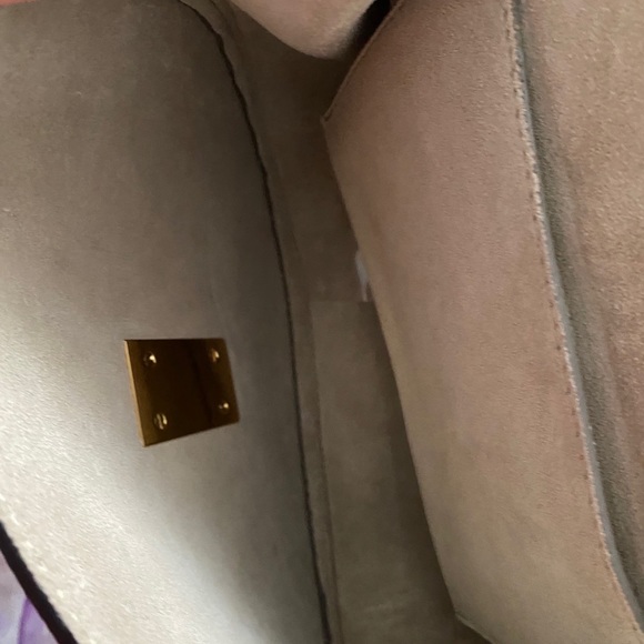 CHLOE | Drew Shoulder Bag in Grained Lamb Skin (MOTTY GREY) - Picture 9 of 12